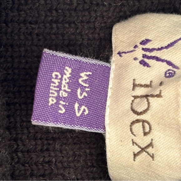 IBEX S Kurta Merino Wool brown cap sleeve cowl neck tunic vest - Picture 6 of 11